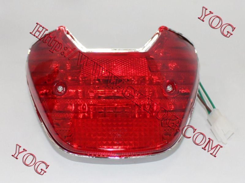 Yog Motorcycle Spare Parts Rear Light for Ybr125, Tvs Star Lx, Gn125