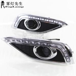 1 Colors Daytime Running Light Fog Lamp with Turn Yellow Signal for Honda CRV Cr-V 2012-2014 Front LED DRL