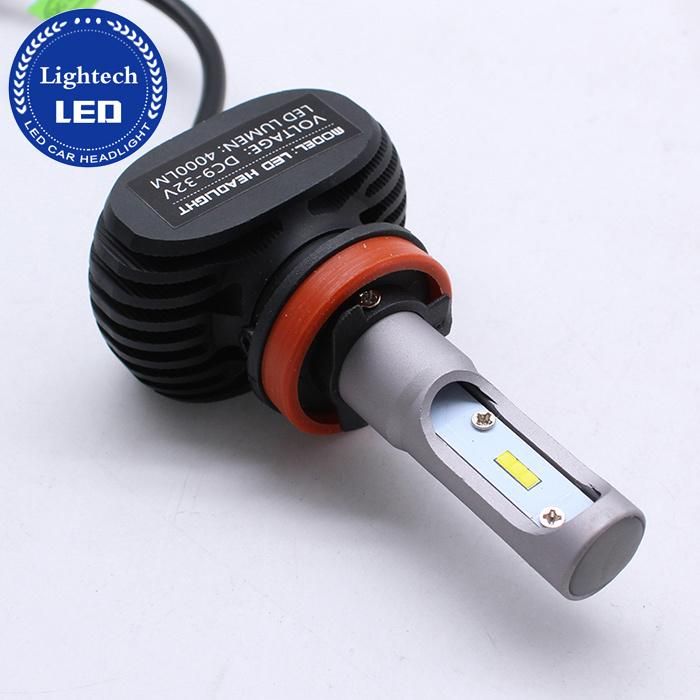 Auto Head Lights Super Bright LED Lights S1 LED Headlight H3 H4 H7 H8 H9 9004 9007 LED Car Headlight with 4000lm