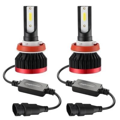 Factory Price 6000lm Mini H1 H7 H11 H8 H9 H4 Auto Mini Lights Car LED Headlights