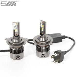 Factory Sales 6000K LED Car Headlight 23W Round LED Headlight S6-H4