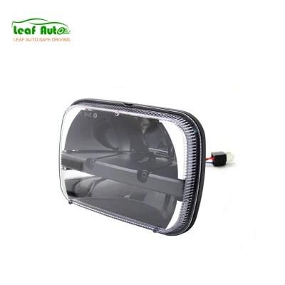 7X6 5X7 Inch 30W Sealed Beam LED HeadlightJeep Truck