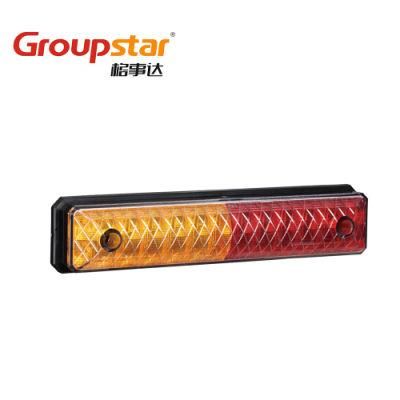 Factory Price Adr Waterprrof 10-30V UV PC Caravan RV Coach LED Turn Stop Signal Truck Trailer Tail Lights Car Accessories