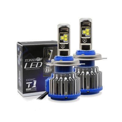 T1 LED Headlight H4 H3 H7 H11 9005 9006 H13 Auto Lamp Bulb
