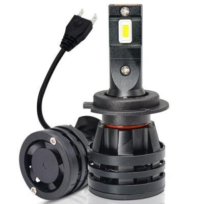 M9 Headlight Csp Chips Mini Size 120W H4 H7 H11 LED Car Headlight with Canbus