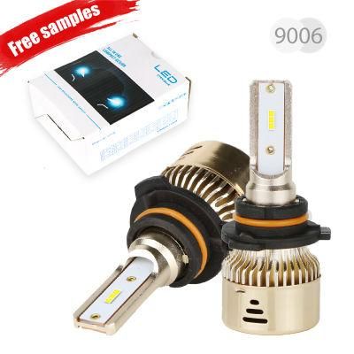 L8 Newest Universal Car Fan Cooling EMC 9006 9012 9005 H11 H4 H7 LED Lighting Headlamp