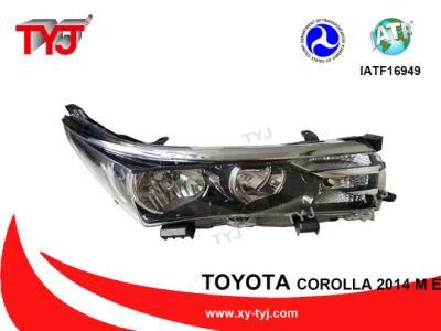 Auto Head Light for Corolla 2014 Middle East