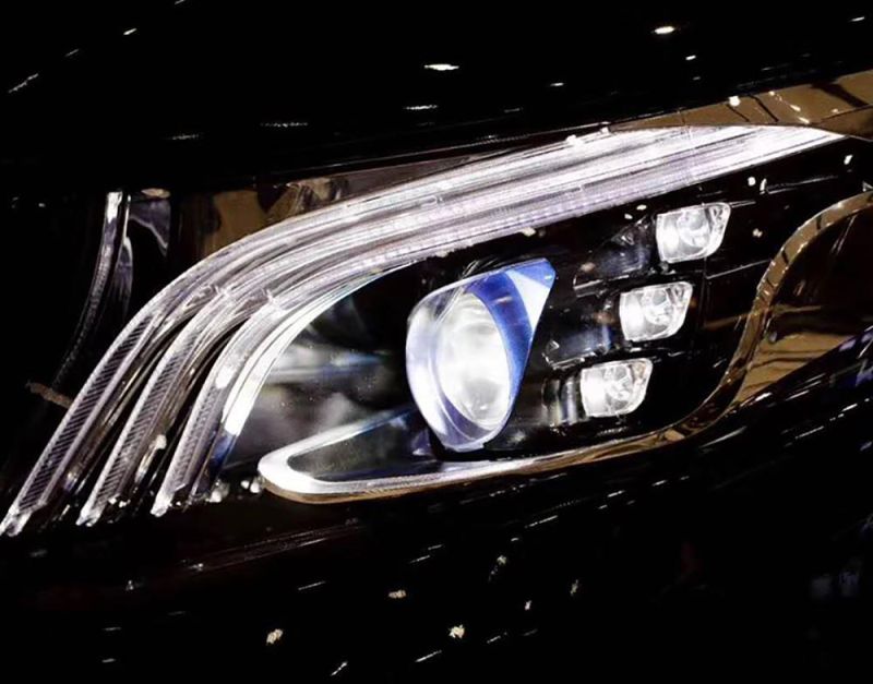 Auto Headlamp Parts Car Front Headlight for Vito/V220/V260 Upgrade to LED