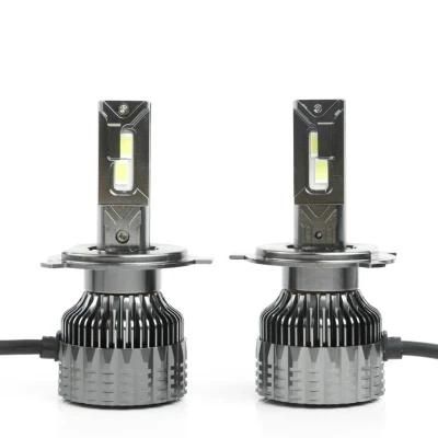 V30 2021 Auto Faros LED Head Light Bulbs F6 High Lumen 12000lm Fan H1 9005 9006 H11 H7 H4 Car LED Headlights