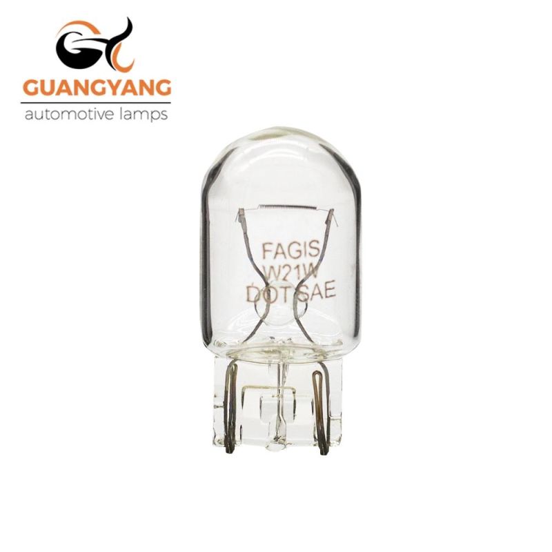 Car Halogen Bulbs T20 12V 21W G582 W21W Clear