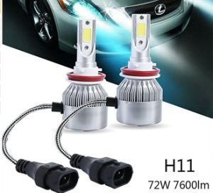 8000lm USA Bridgelux Chip COB H1 H4 H7 9006 LED Headlamps LED Headlight