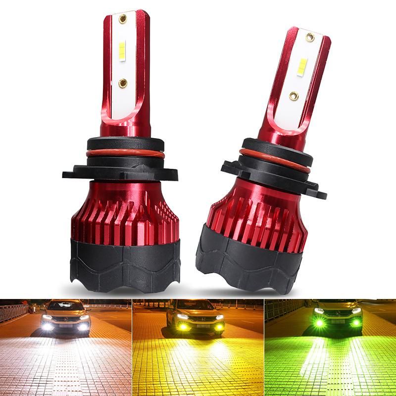 2020 Cheap  K5 120W Csp COB Car LED Light Fan Cooling Car LED Lights H4 Hb3 9005 H11 16000ml 