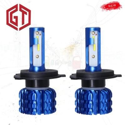 IP68 High Power Super Bright Head 60W 12000 Lumen Headlight Bulbs Csp COB Fan S1 S2 C6 H11 9005 9006 H4 H7 Auto LED Car Light