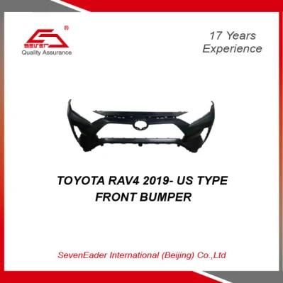 Auto Car Spare Parts Front Bumper Spoiler for Toyota RAV4 Le / Xle 2019- Us Type
