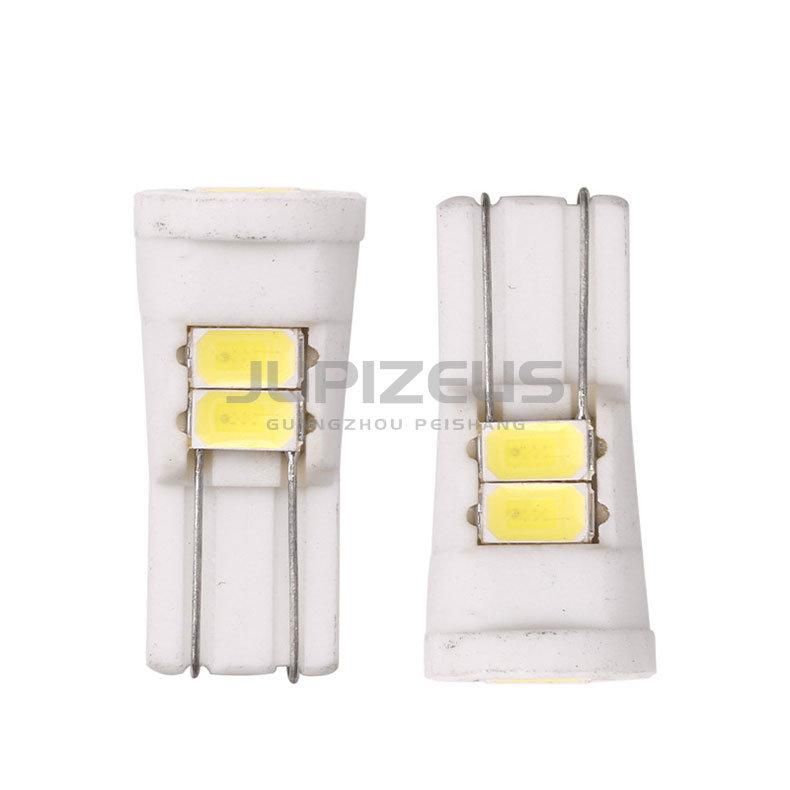 7000K-8000K 0.12A 5630 12V 120lm T10 6SMD Clearance Lamp Ceramic T10 Lights