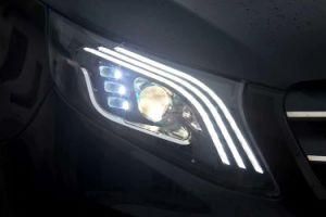 LED Headlight Laser Projector Lens Auto Lights 2015 W447 Vito Auto Lamps for Benz 2014 Valente Viano