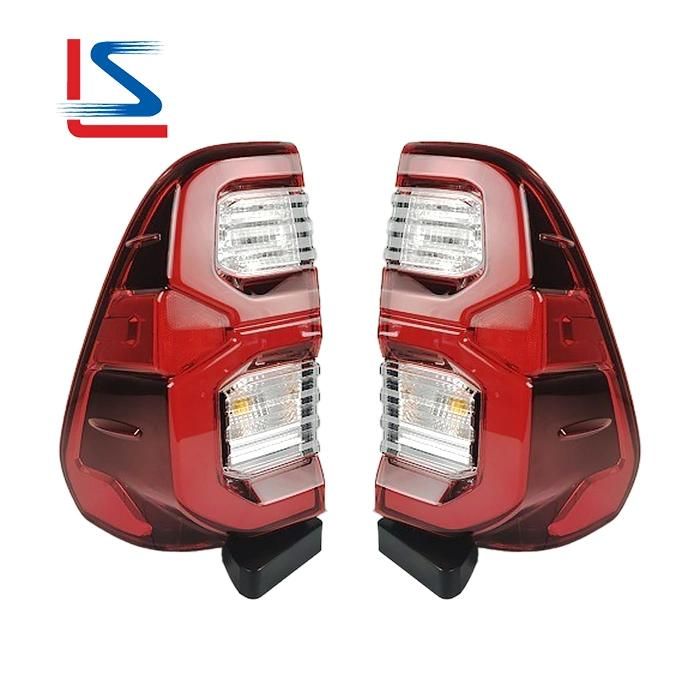 LED Auto Tail Light Back Lamp for Pickup Hilux Vigo Revo 2021 Tail Lamp 81560-0K430 81550-0K430 Auto Lights