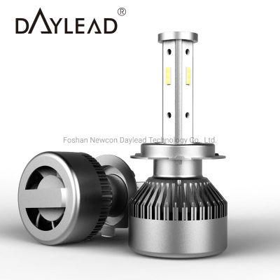 New Design 4 Sides Headlight Bulb H4 H7 Car Auto LED Headlamps