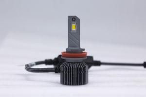 Auto Lamps 12V 30W LED Auto Headlights Tri-Color LED Light H1 H3 H4 H7 H11 9005
