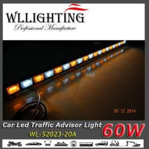 LED Traffic Directional Vehicle Warning Light Amber White