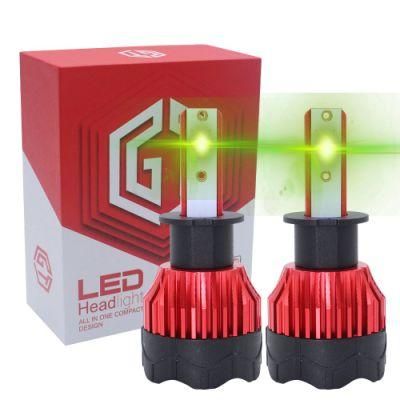 Strong Power LED Headlight 80W 8000lm 6000K H4 H7 COB LED Light