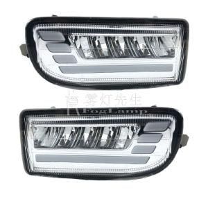 Fog Lights with Daytime Running Light for Toyota Land Cruiser Fj100 1998-2007 Front Bumper Auto LED DRL Accessories Auto Parts