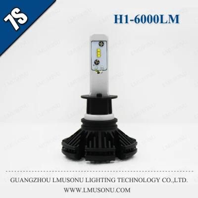 Lmusonu LED Car Light 7s H1 LED Headlight 25W 6000lm Waterproof IP67 Fanless Design