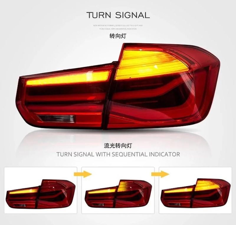 BMW F30/F35 2013-up with DRL+Reverse&Brake Light+Moving Turn Signal Taillamp Car Light