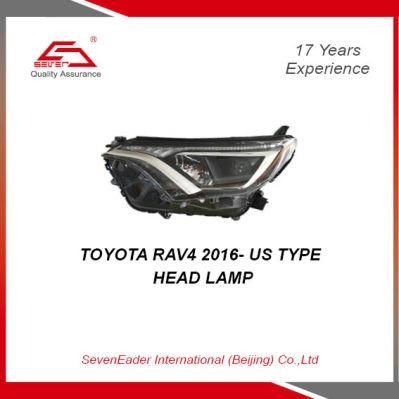 High Quality Car Auto Head Lamp Light for Toyota RAV4 2016- Us Type