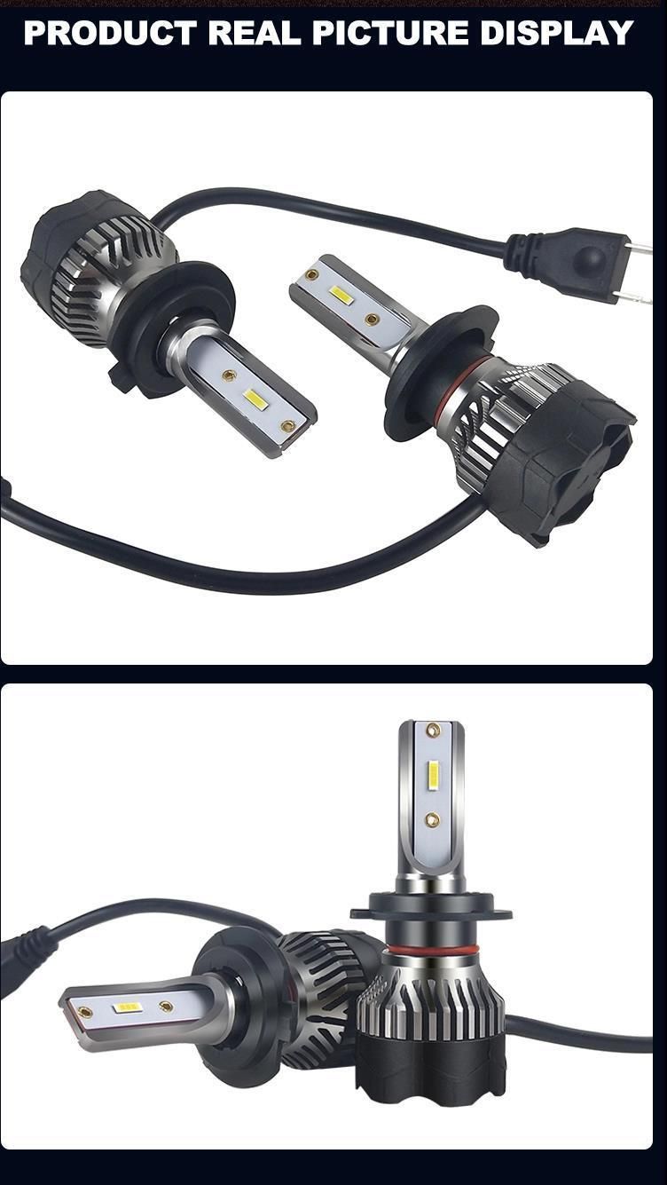 K5 Csp LED 9005 9006 H11 H7 H4 Car LED Headlights 16000lm LED Lamp Fog Light 6000K 8000K