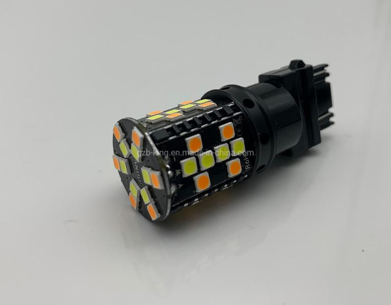 3157 Switchback White & Amber Car Turn Signal Light