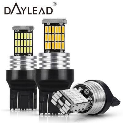 High Power LED Reverse Back up Light LED Car Bulb 7443 4014 45SMD Auto Lamp LED