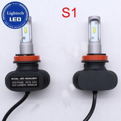 S1 Csp H4 H1 H3 9005 9006 H7 H8 H9 H10 H11 Car LED Headlight H11 Cars Use H11 Bulbs