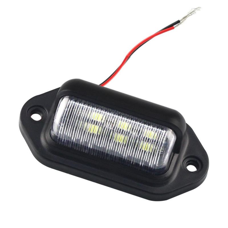 6LED Trailer License Plate Lamp