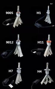 Adjustable Beam Angle LED Car Bulbs 6000lm