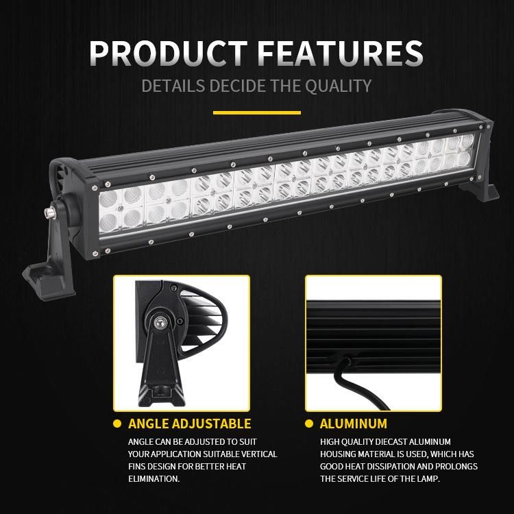 LED Offroad Headlight LED Work Light for Car Tractor Boat 120W 8000lm Truck Headlight Curve Light LED Car Headlight LED Light Bar LED Work Light