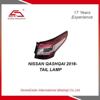 High Quality Auto Car Tail Light Lamp for Nissan Qashqai 2016-