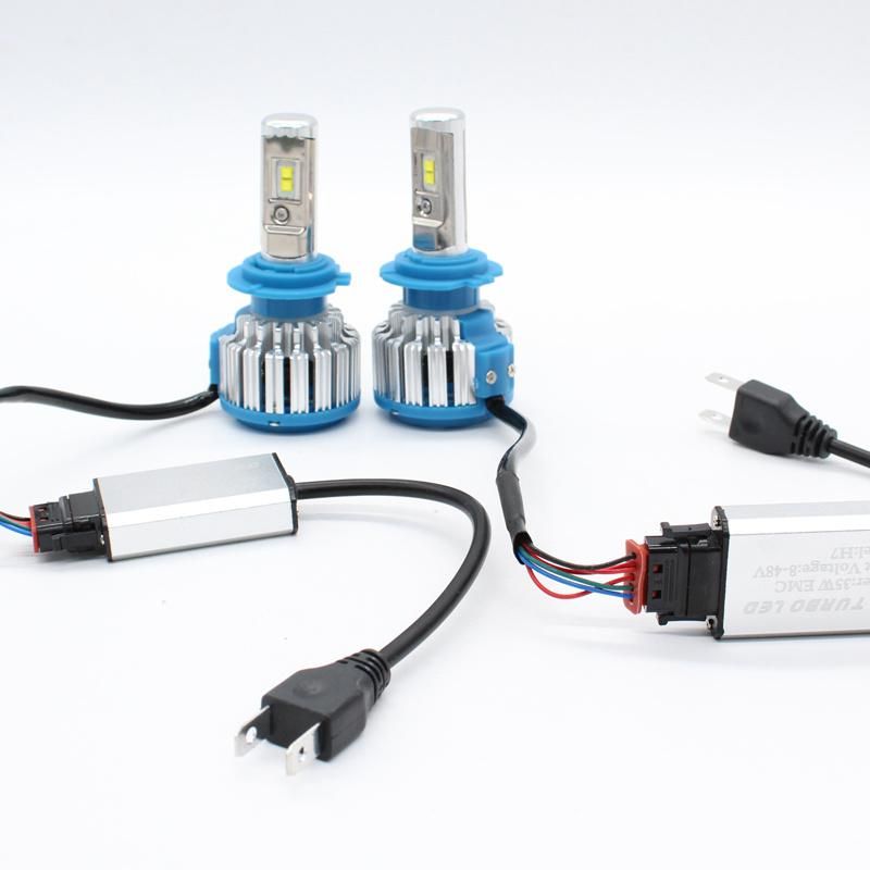 Wholesale Auto Parts T1 Turbo Light H7 LED Headlight