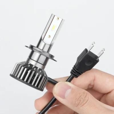 Minif2 Super Bright 8500lumen Green Yellow Foco Light Bulb H4 H7 LED H7 H4, 880 H1 H3 9005 9006 H11 H4 H7 Auto Car K1 LED Headlights