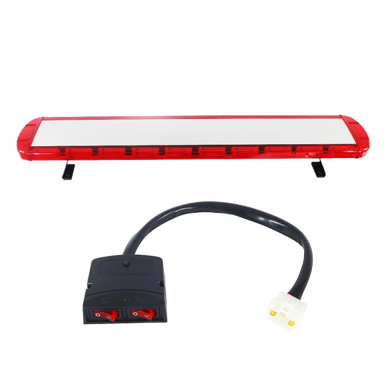 Red COB LED Warning Flashing Lightbar for Vehicle Roof