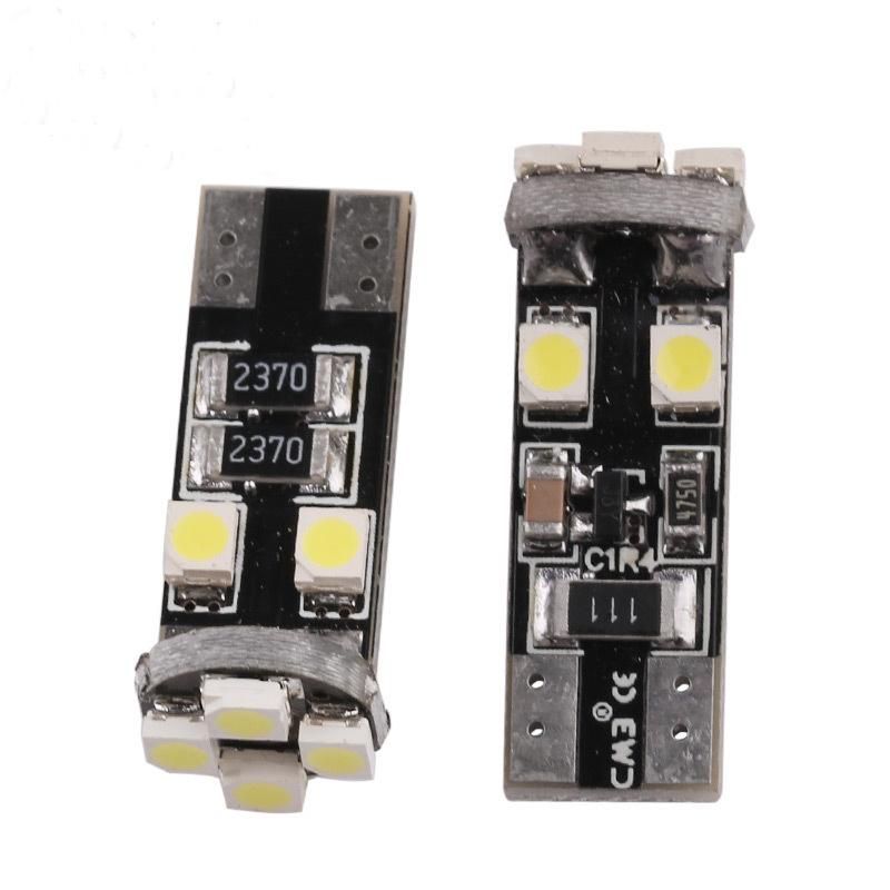 T10-8SMD-1210 3528 12V DC Width Indicator Light License Plate Light 0.16W Light Blubs