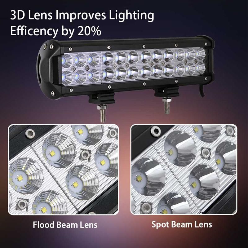 Car LED Bar Lamp Lighting 72W Auto LED Light Bar