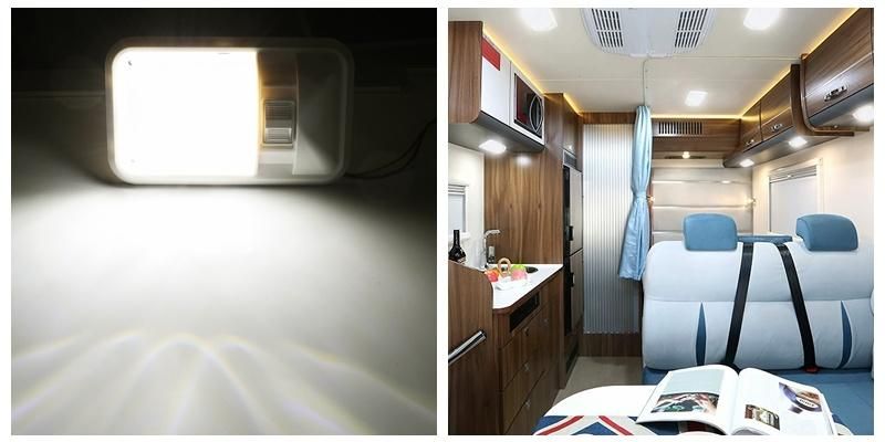 Surface Mount Dimming Caravan Camper Trailer Camping Trailer Travel RV Interior Single LED Bulb Auto Lamp