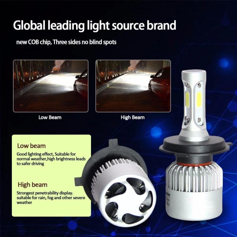 High Low Beam H7 9006 9005 LED Car Headlight H4 Super Bright Bulbs