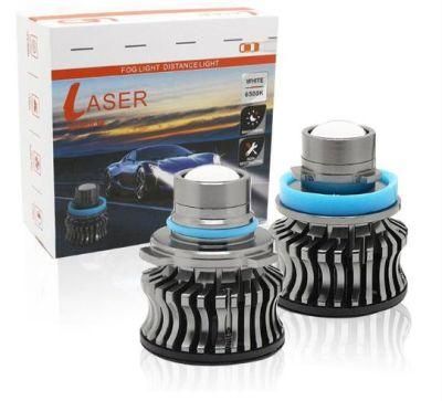 Popular Item Mini Lens LED Car Headlight 120W 20000lm 12V Csp Chip 6000K White Light H11 H7 9005 9006 LED Projector Headlight