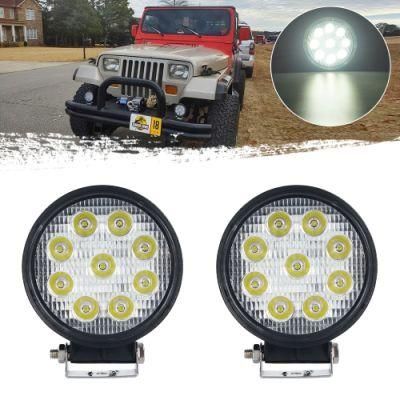 27W Truck SUV Headlight LED Work Light From China Manufacturer (GY-009Z03A)
