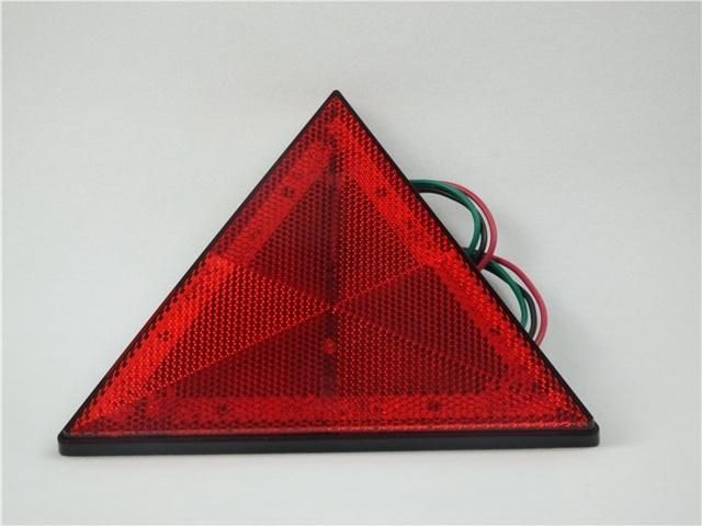 Trailer Part Triangle Reflector Tail Stop LED Truck Light