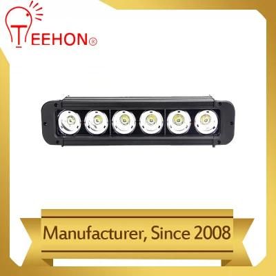 Single Row CREE 60W Truck LED Light Bar with EMC