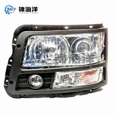 Sinotruk Weichai Spare Parts Shacman Heavy Truck Electric Parts Cab Parts Factory Price LED Front Headlamp Dz93189723010