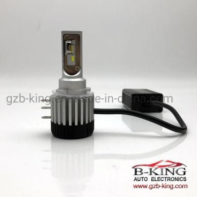 35W Dual Canbus High Beam H15 LED Headlight Bulb with DRL